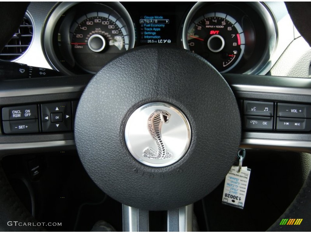 2013 Ford Mustang Shelby GT500 SVT Performance Package Convertible Steering Wheel Photos