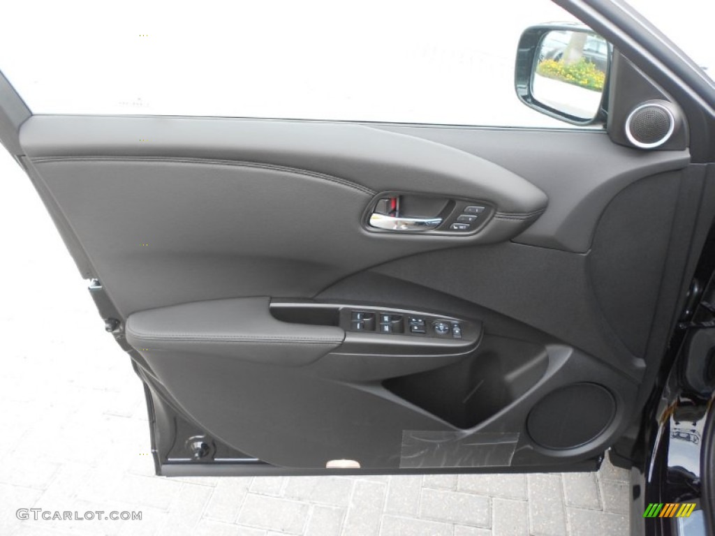 2013 Acura RDX Technology Ebony Door Panel Photo #66037731