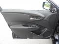 Ebony 2013 Acura RDX Technology Door Panel