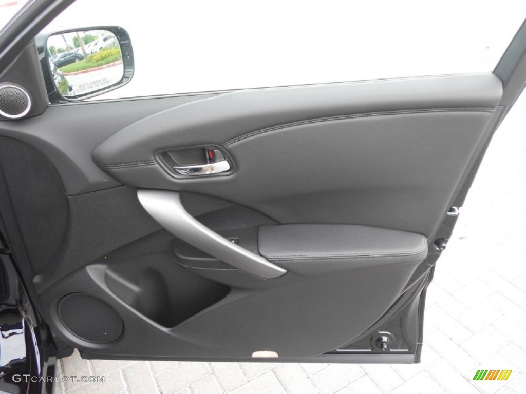 2013 Acura RDX Technology Ebony Door Panel Photo #66037749