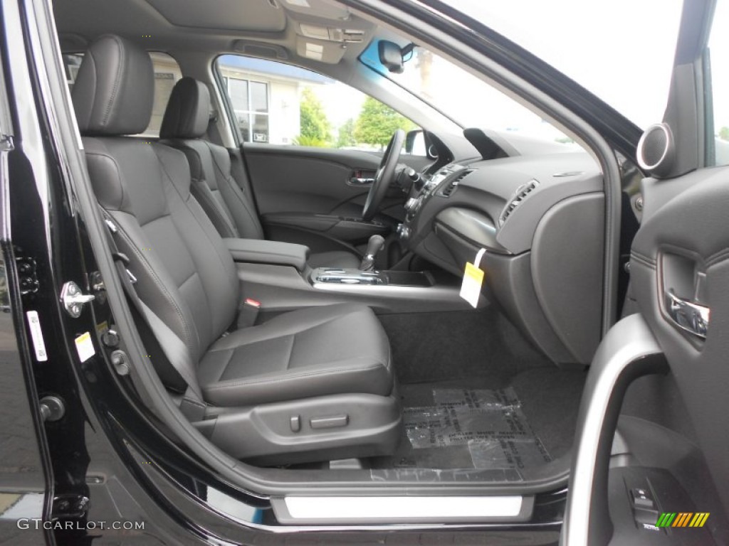 Ebony Interior 2013 Acura RDX Technology Photo #66037758