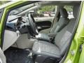 Light Stone/Charcoal Black Interior Photo for 2012 Ford Fiesta #66038273