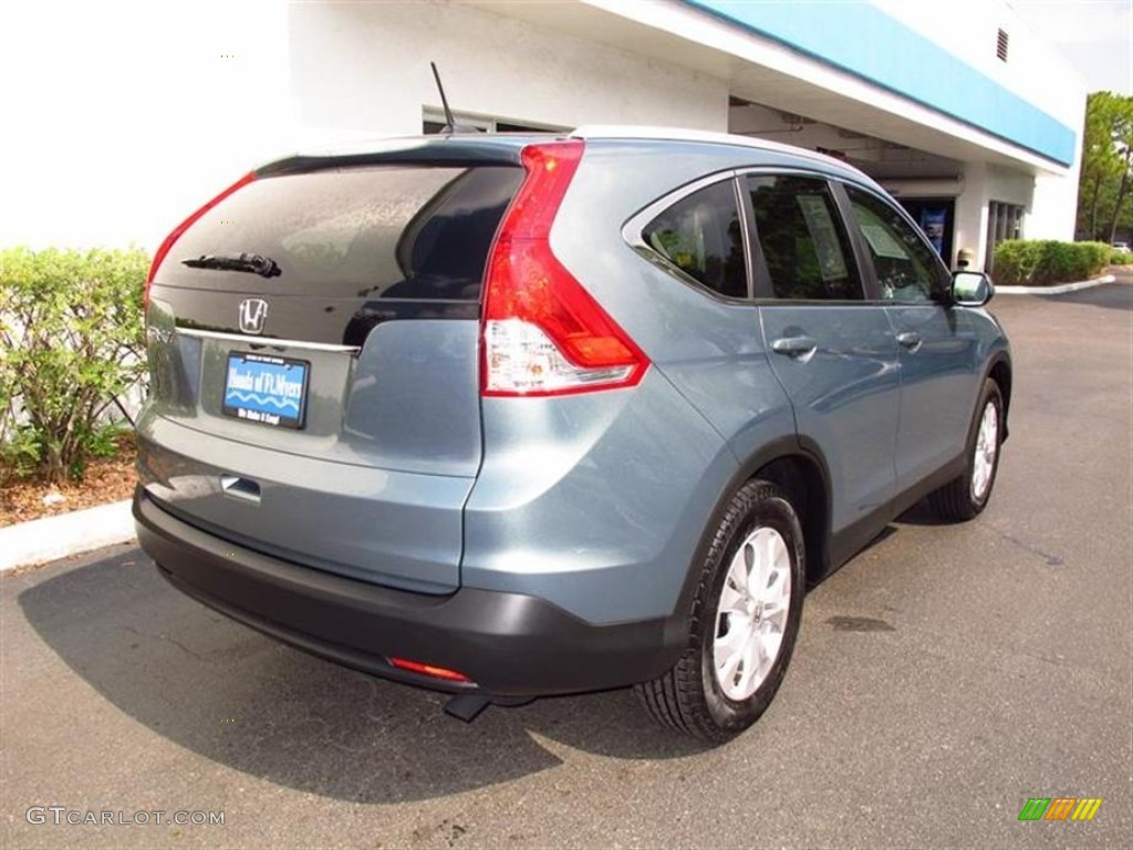 2012 CR-V EX-L - Opal Sage Metallic / Beige photo #9