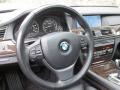 Black Nappa Leather Steering Wheel Photo for 2009 BMW 7 Series #66038964