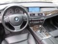 Black Nappa Leather Dashboard Photo for 2009 BMW 7 Series #66038970