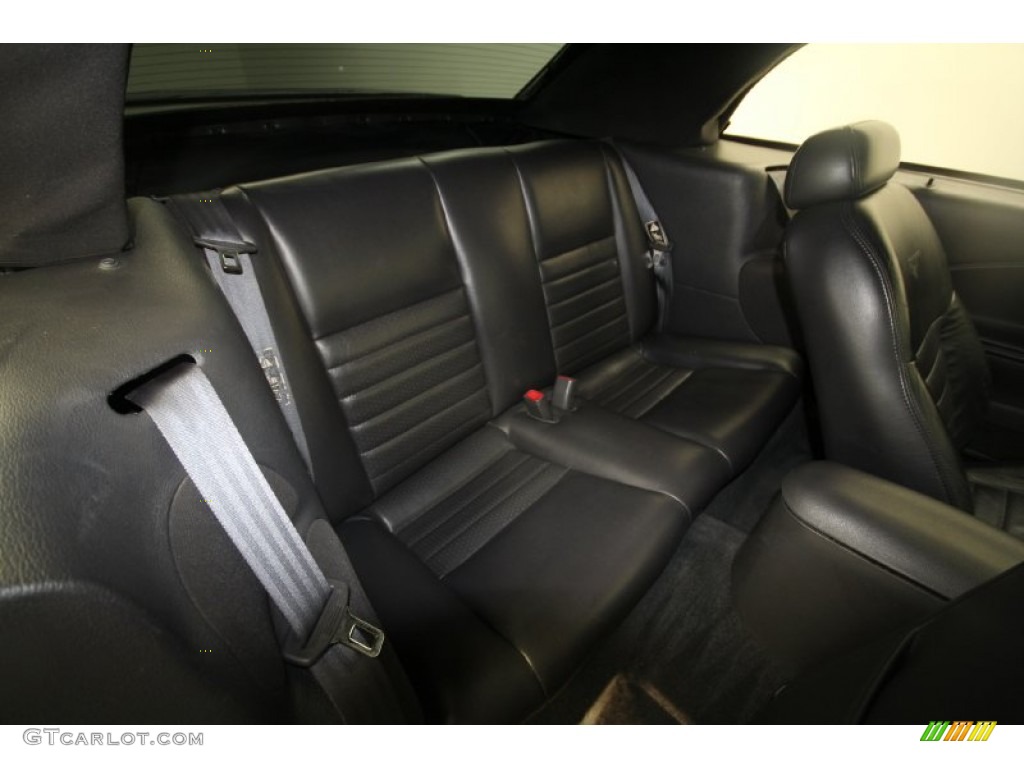 2002 Mustang GT Convertible - Black / Dark Charcoal photo #52