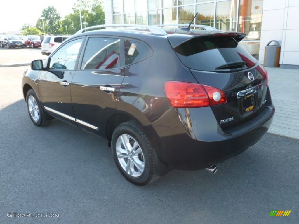 2012 Rogue SV AWD - Black Amethyst / Gray photo #5