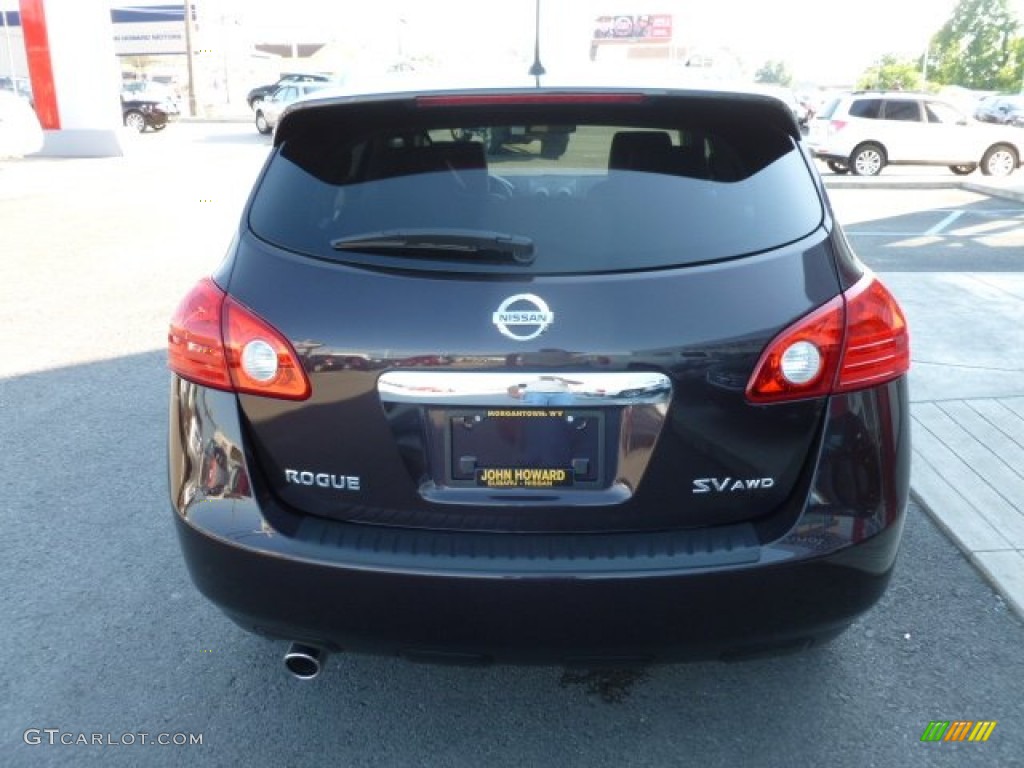 2012 Rogue SV AWD - Black Amethyst / Gray photo #6