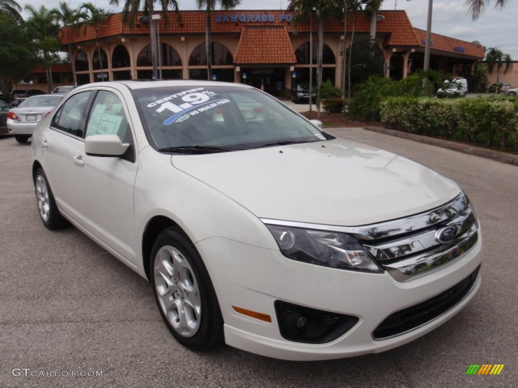 White Suede 2011 Ford Fusion SE Exterior Photo #66040169