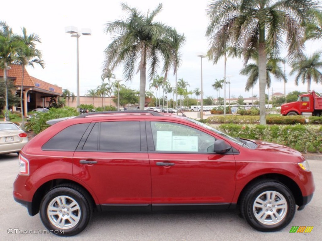 Redfire Metallic 2009 Ford Edge SE Exterior Photo #66040698