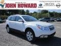 Satin White Pearl - Outback 2.5i Photo No. 1