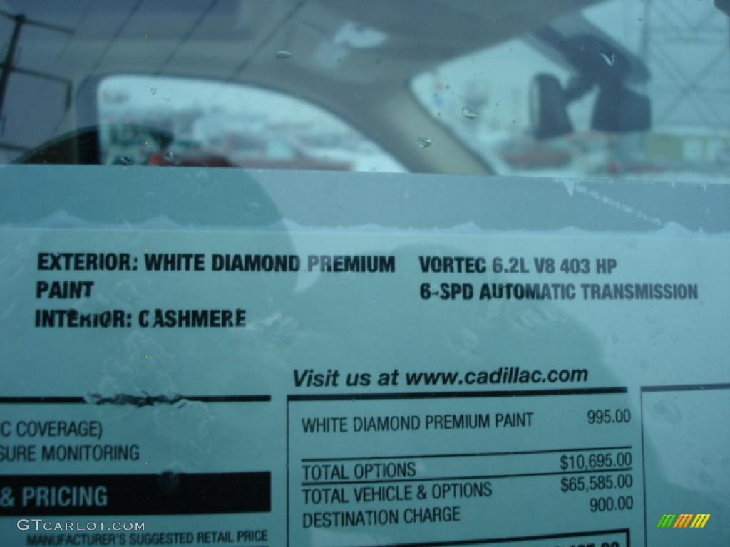 2008 Escalade EXT AWD - White Diamond / Cocoa/Light Cashmere photo #52