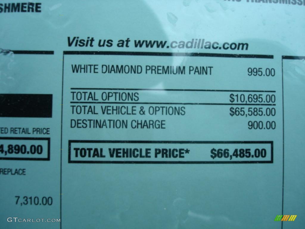 2008 Escalade EXT AWD - White Diamond / Cocoa/Light Cashmere photo #55
