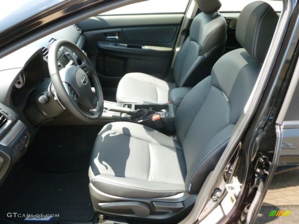 Black Interior 2012 Subaru Impreza 2.0i Sport Limited 5 Door Photo #66042162
