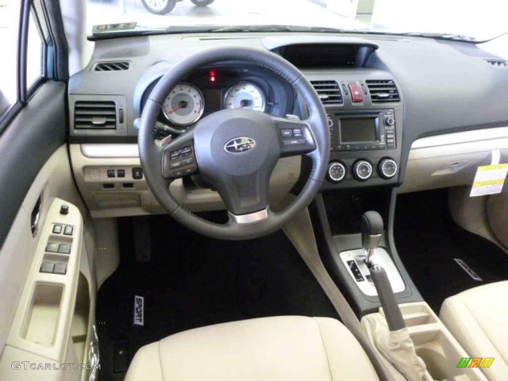2012 Subaru Impreza 2.0i Sport Limited 5 Door Ivory Dashboard Photo #66042216
