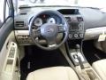 Ivory 2012 Subaru Impreza 2.0i Sport Limited 5 Door Dashboard