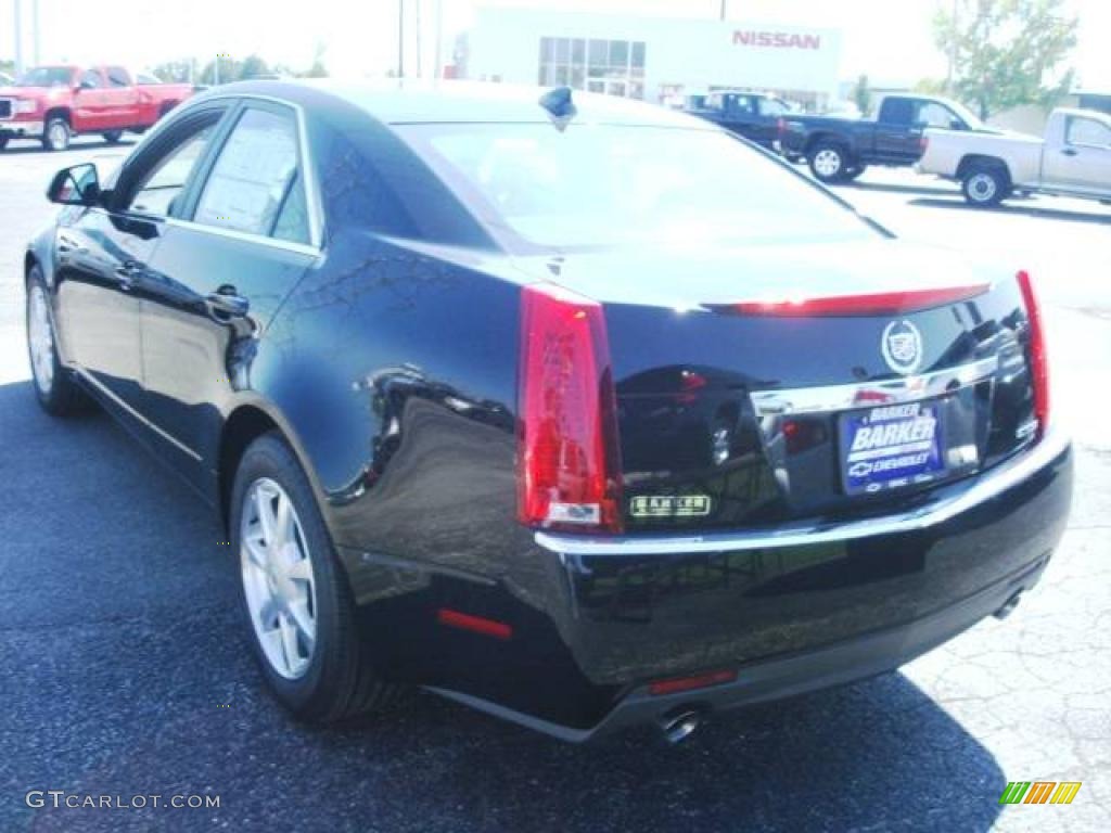 2009 CTS Sedan - Black Raven / Ebony photo #6