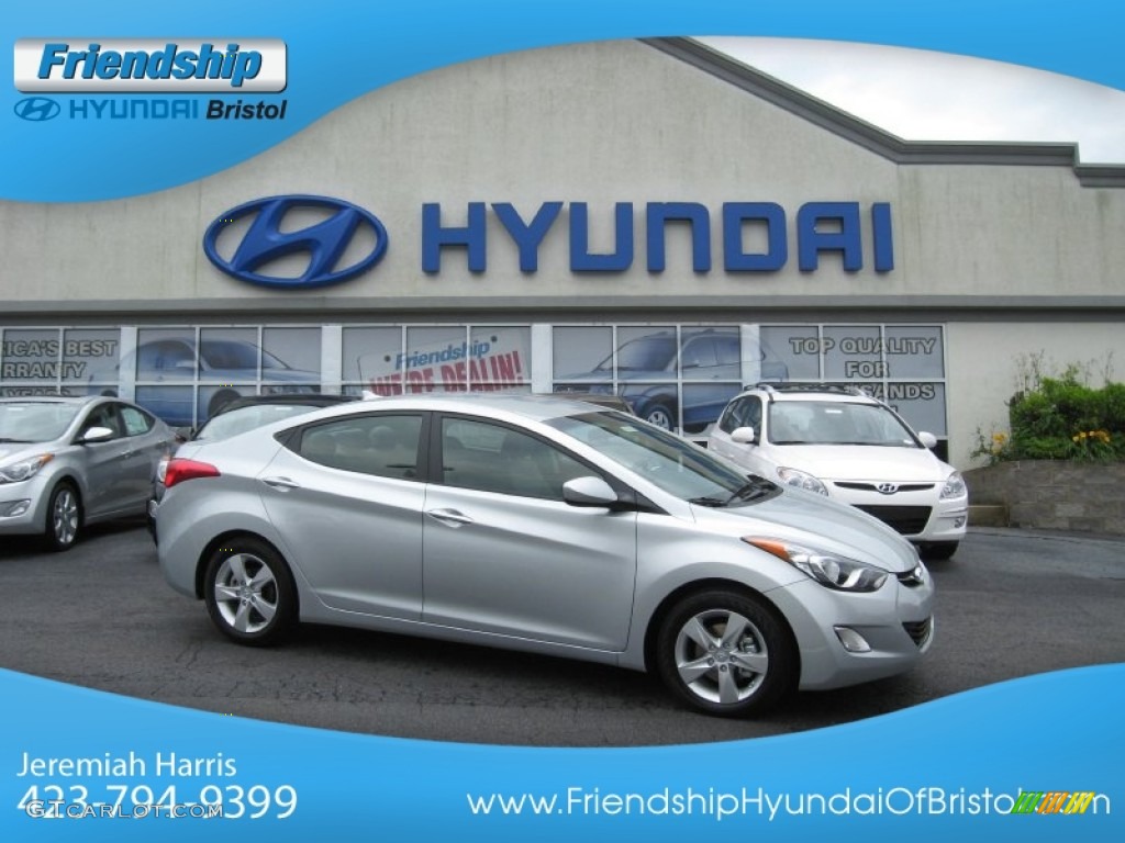 2013 Elantra GLS - Silver / Gray photo #1