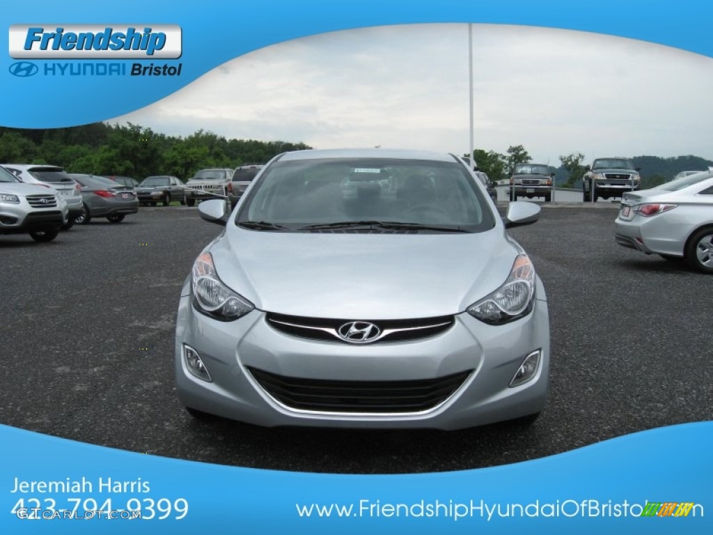 2013 Elantra GLS - Silver / Gray photo #4