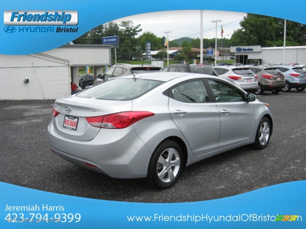 2013 Elantra GLS - Silver / Gray photo #7