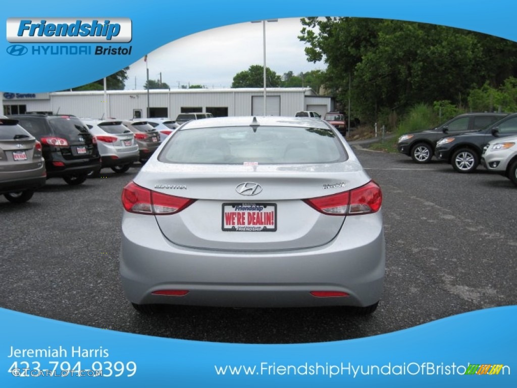 2013 Elantra GLS - Silver / Gray photo #8