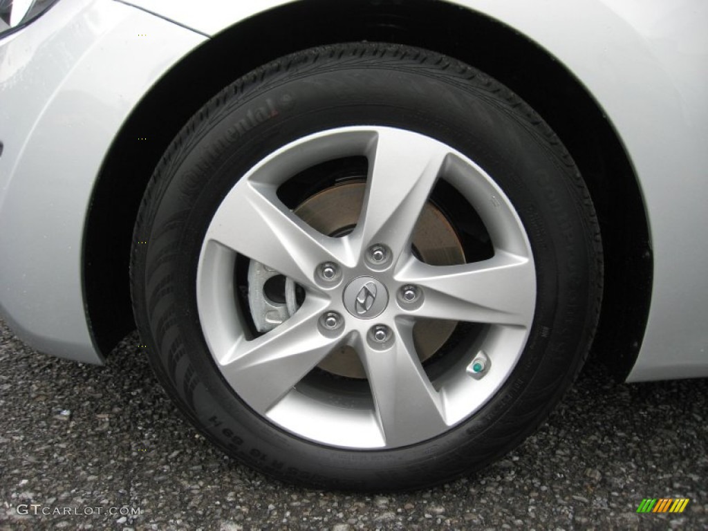 2013 Elantra GLS - Silver / Gray photo #11