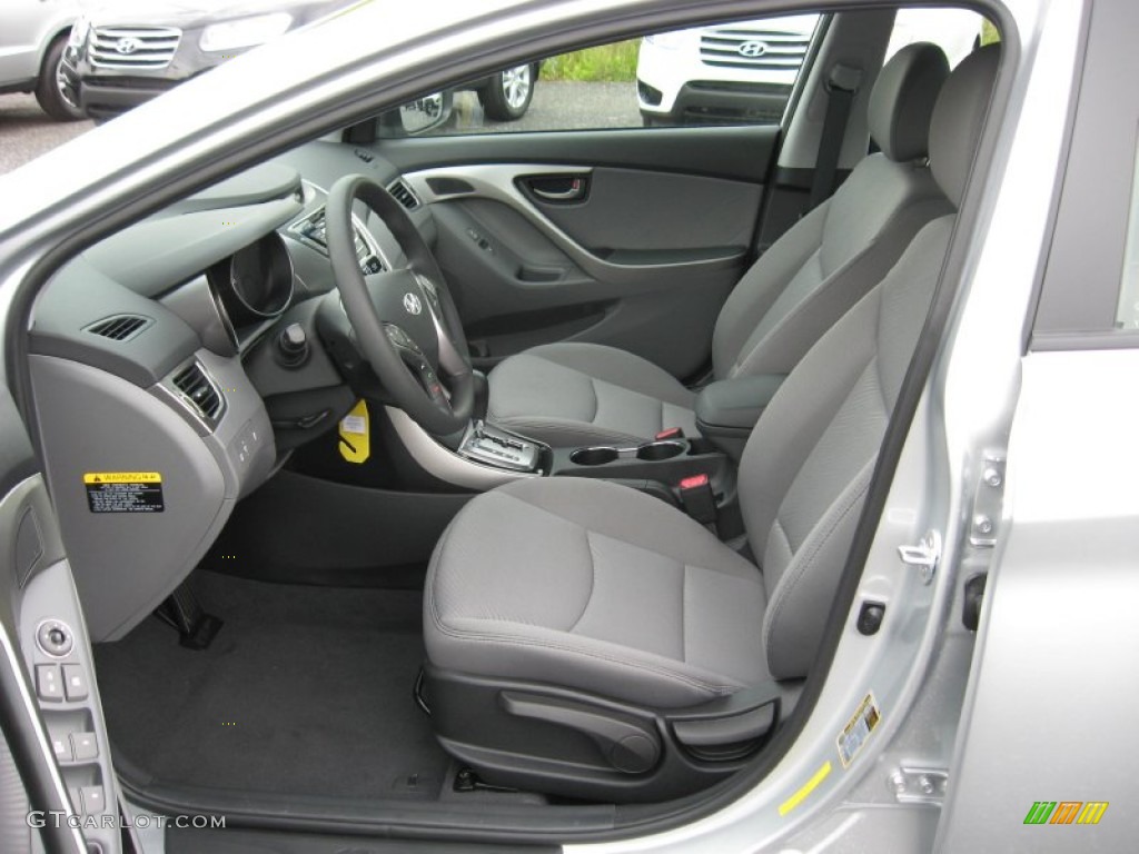 2013 Elantra GLS - Silver / Gray photo #14