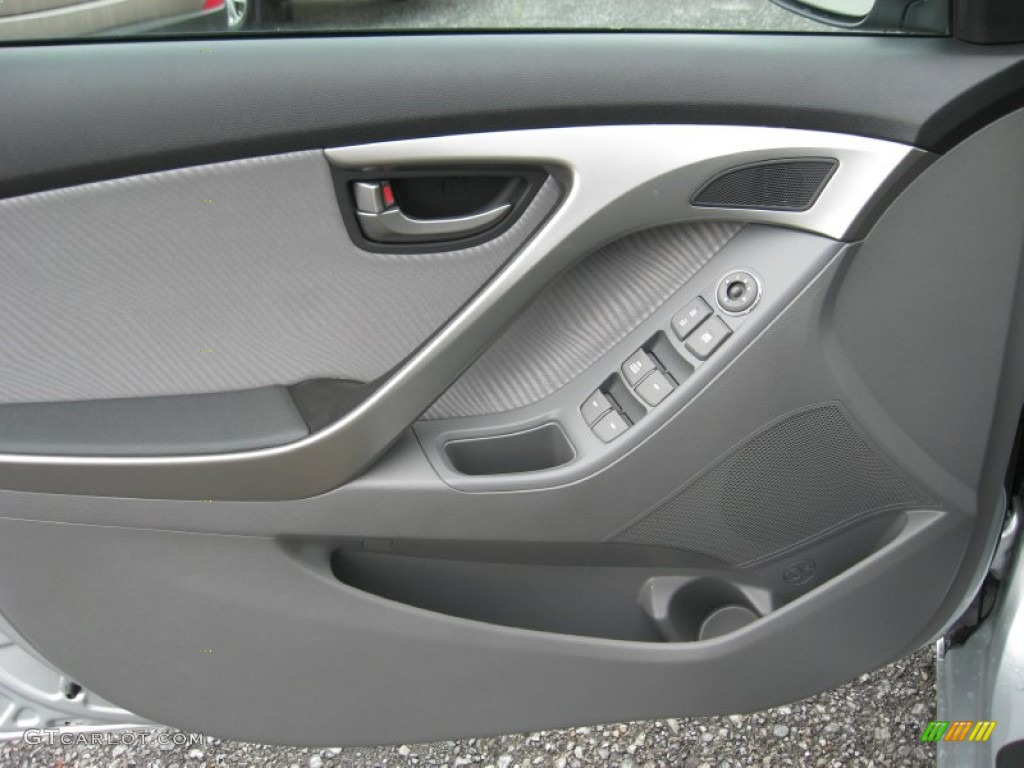 2013 Elantra GLS - Silver / Gray photo #16