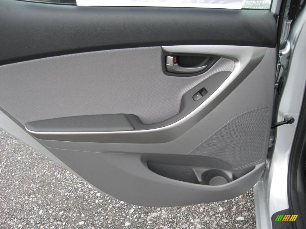 2013 Elantra GLS - Silver / Gray photo #18