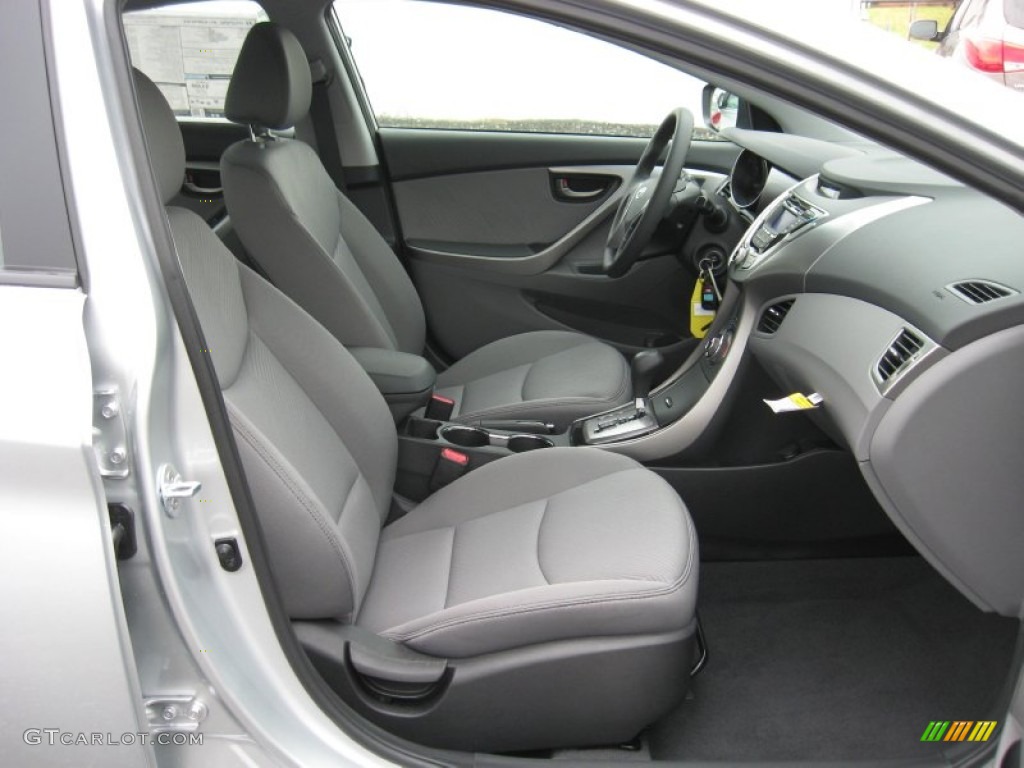 2013 Elantra GLS - Silver / Gray photo #19