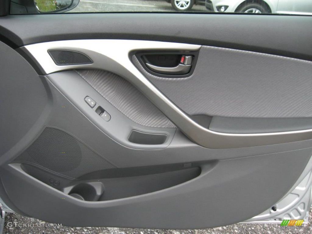 2013 Elantra GLS - Silver / Gray photo #21