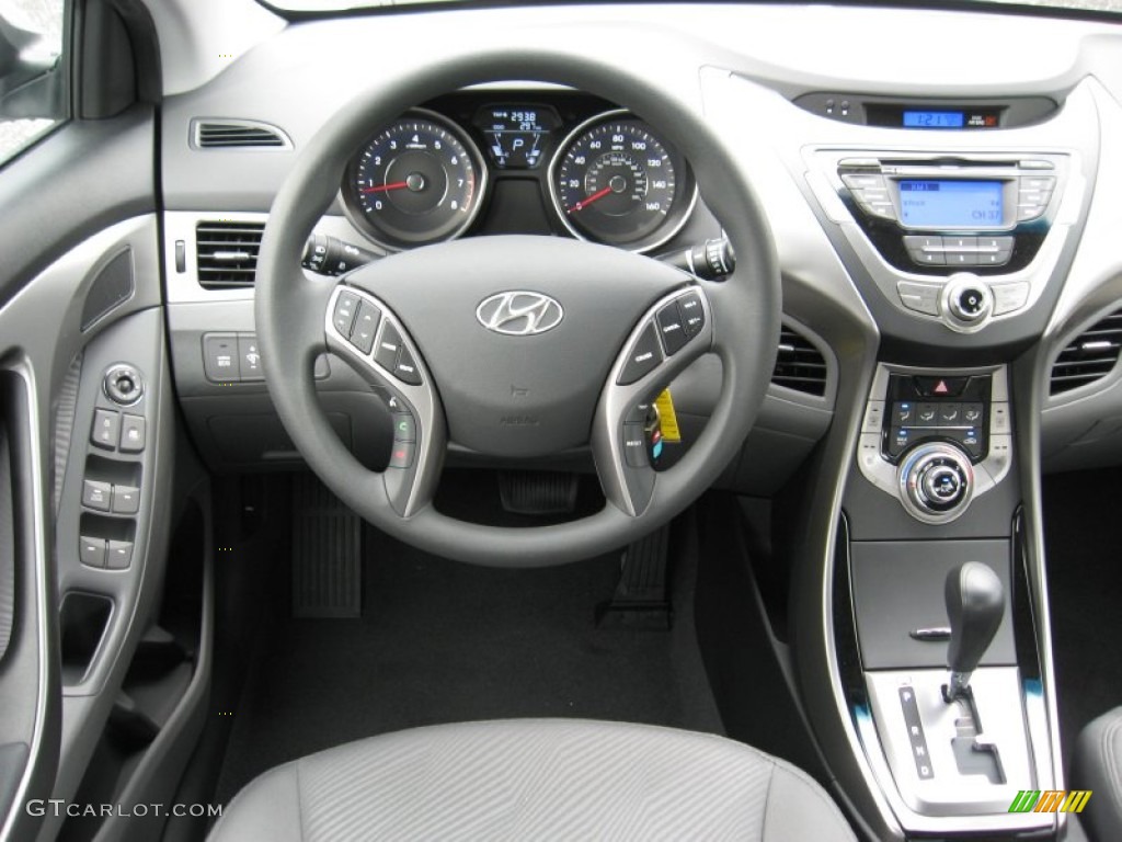 2013 Elantra GLS - Silver / Gray photo #22