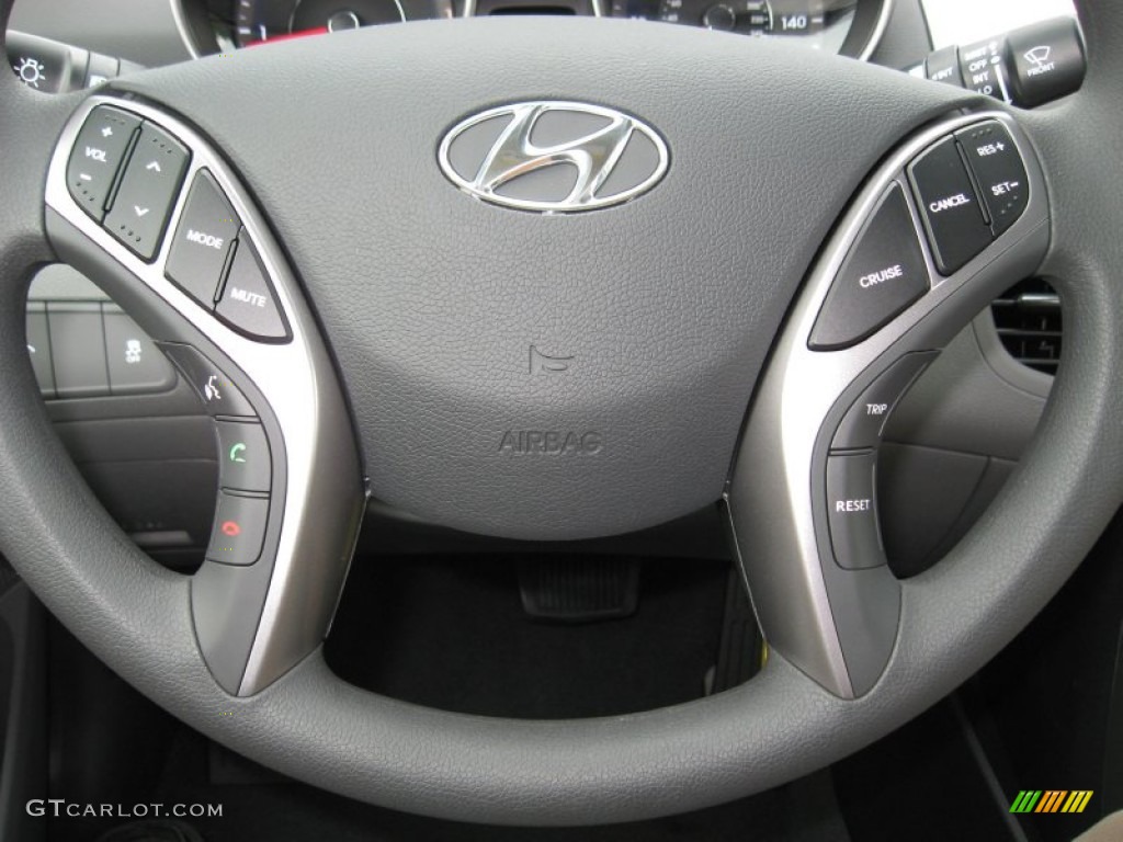 2013 Elantra GLS - Silver / Gray photo #27