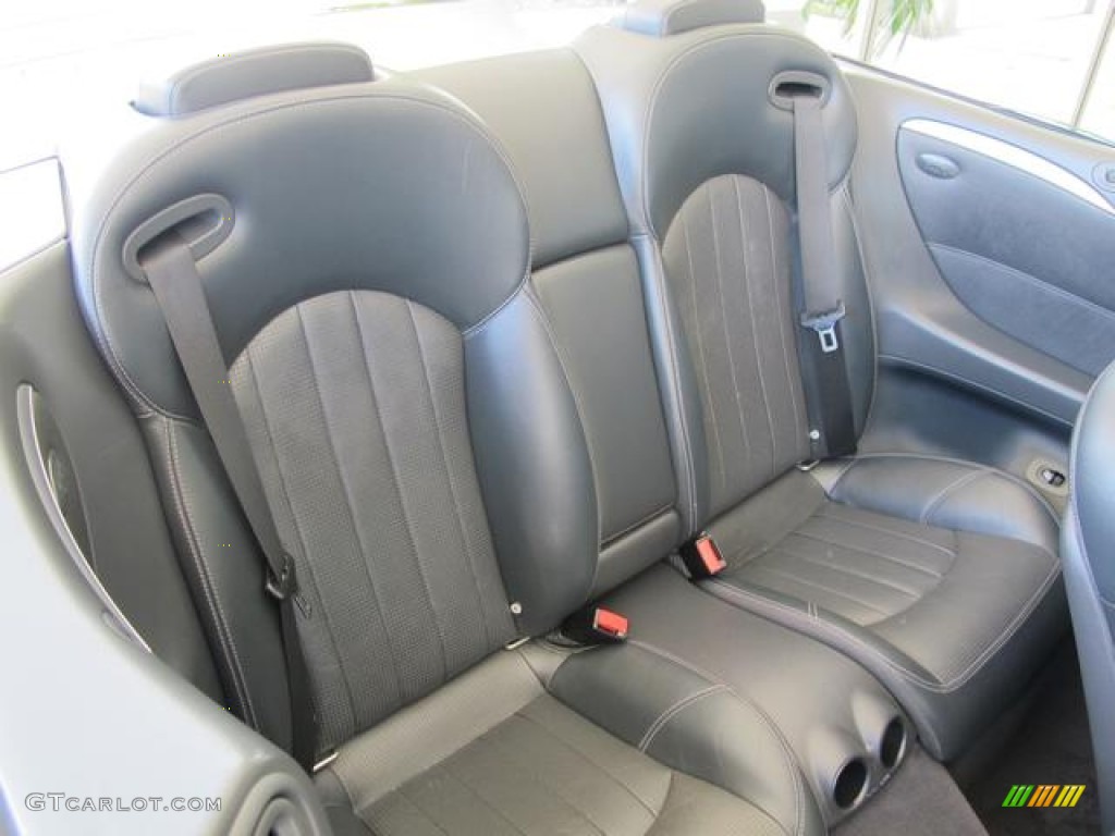 2005 Mercedes-Benz CLK 55 AMG Cabriolet Rear Seat Photo #66046535