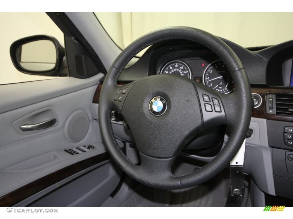 2009 3 Series 328i Sedan - Titanium Silver Metallic / Grey photo #28