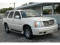 2004 White Diamond Cadillac Escalade   photo #2