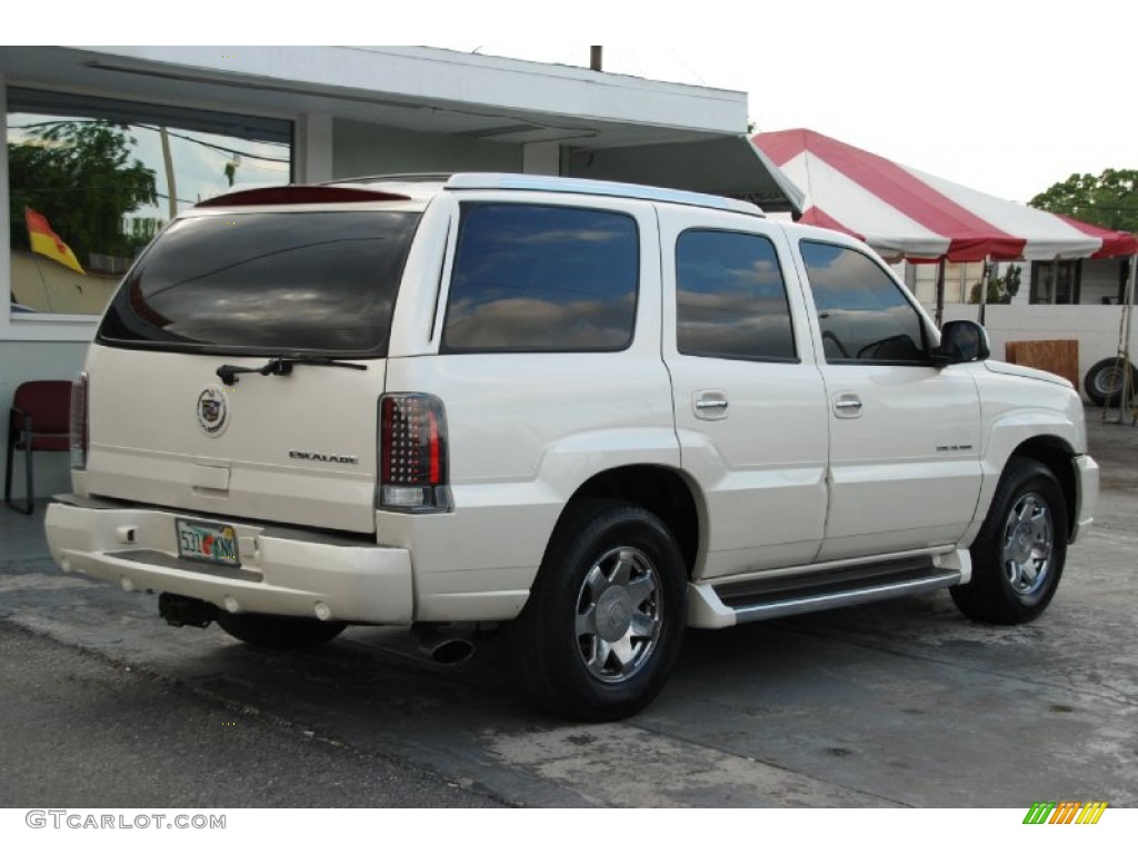 2004 Escalade  - White Diamond / Shale photo #12