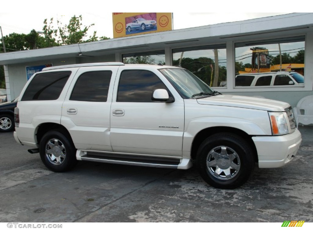 2004 Escalade  - White Diamond / Shale photo #36