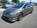 2008 Galaxy Gray Metallic Honda Civic Si Sedan  photo #13