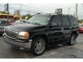 2002 Onyx Black GMC Yukon SLT  photo #35