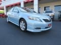 2009 Sky Blue Pearl Toyota Camry SE  photo #1