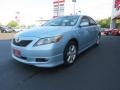 2009 Sky Blue Pearl Toyota Camry SE  photo #3