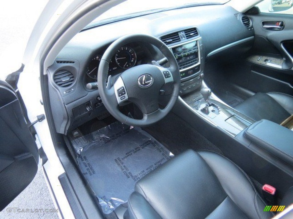 Black Interior 2011 Lexus IS 250 Photo #66048907