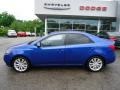 2010 Corsa Blue Kia Forte SX  photo #2