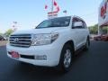 2009 Super White Toyota Land Cruiser   photo #3