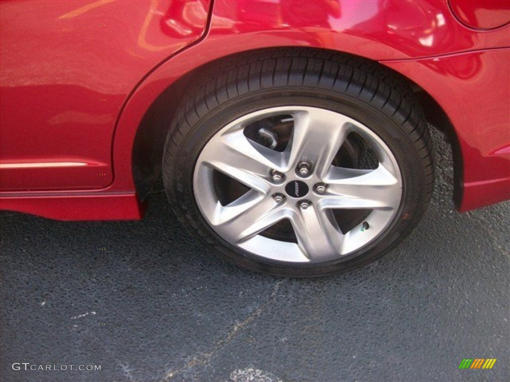 2011 Fusion Sport - Red Candy Metallic / Sport Black/Charcoal Black photo #27