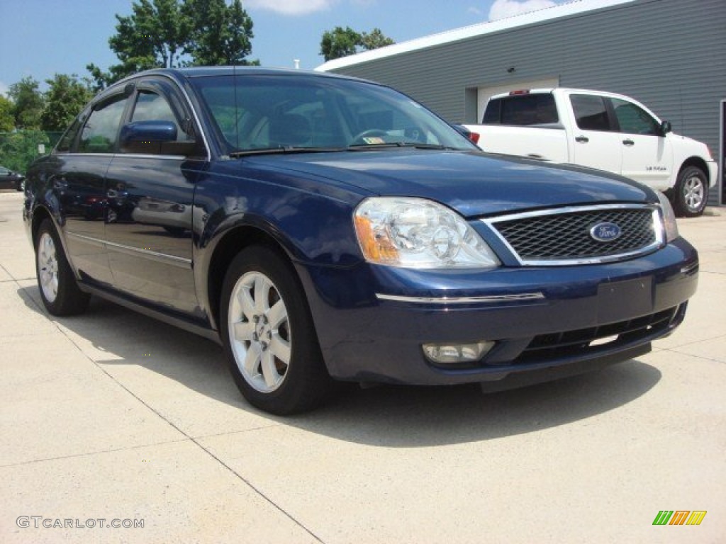 2005 Five Hundred SEL - Dark Blue Pearl Metallic / Shale Grey photo #1