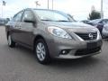 Titanium Metallic 2012 Nissan Versa 1.6 SL Sedan