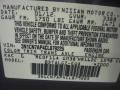 KAC: Titanium Metallic 2012 Nissan Versa 1.6 SL Sedan Color Code