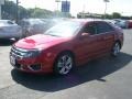 2010 Red Candy Metallic Ford Fusion Sport  photo #28